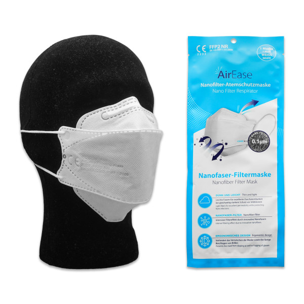 Air Ease FFP2-Maske mit Nanofilter CE2233 VAR